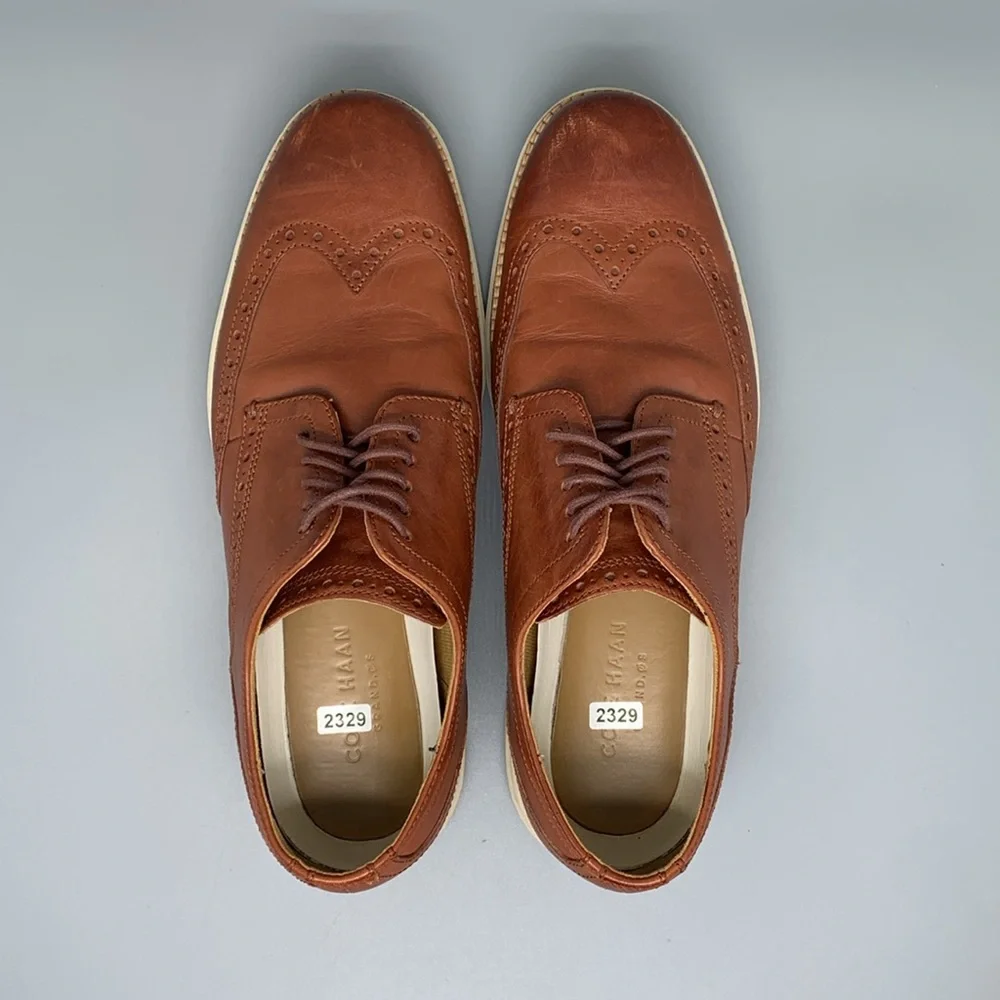 Cole Haan ØriginalGrand Wingtip Oxford‎ Leather Shoes C26471Men’s Sz 9
